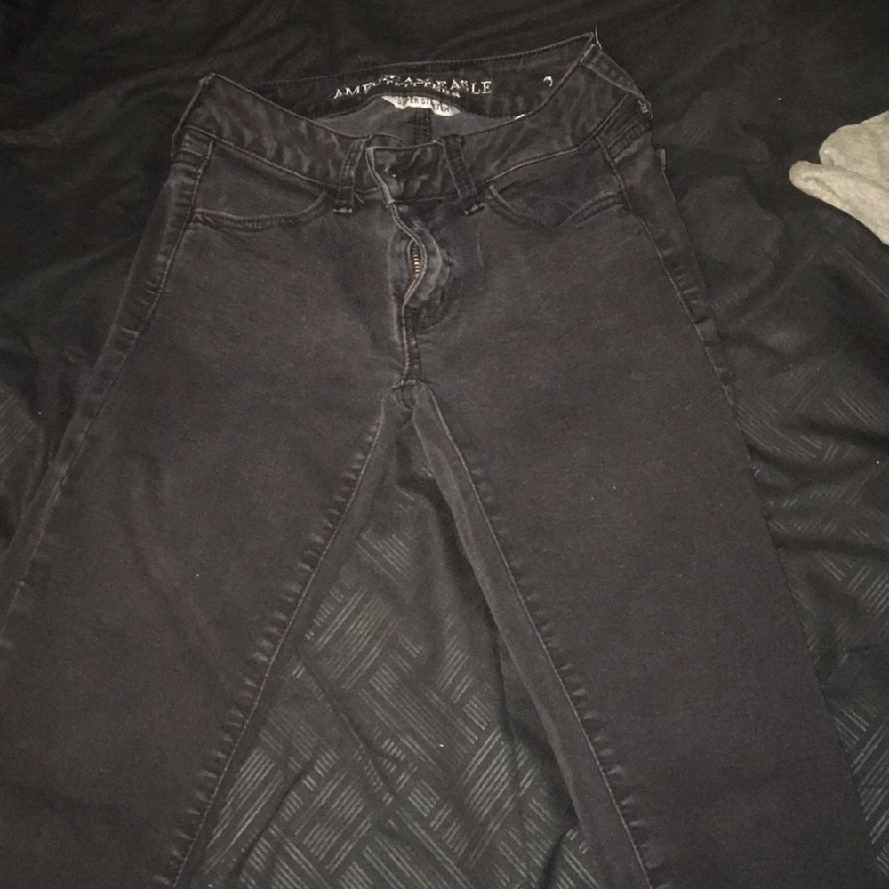 Black jeans.